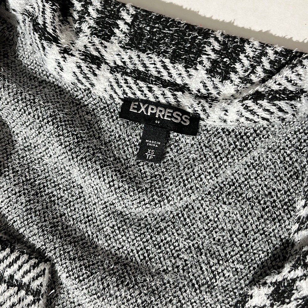 Express Oversized Womens Open Front Cardigan Swea… - image 2